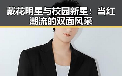 戴花明星与校园新星：当红潮流的双面风采